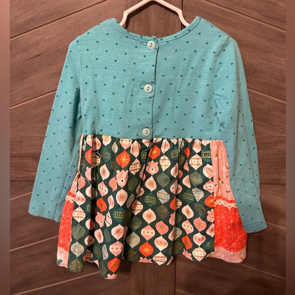 Ricrac & Ruffles shirt 4T - Picture 2 of 2